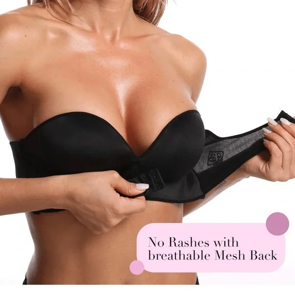 Magic Bra in black, Size 34A. NWOT. Get Rid of Annoying & Ugly Bra Lines. - Picture 5 of 6
